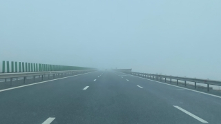 Circulație în condiții de ceață pe autostrăzile A1, A2 și A3