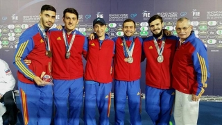 Echipa României de sabie masculin, bronz la CM de scrimă