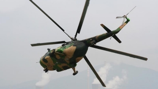 Elicopter militar irakian prăbușit