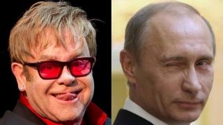 Elton John se tot întâlneşte cu Vladimir Putin!
