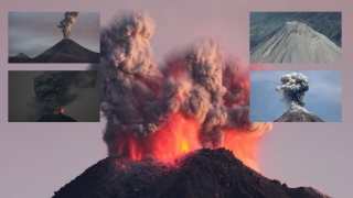 Erupție vulcanică în Mexic