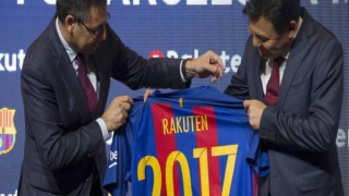 FC Barcelona va avea un nou sponsor principal, Rakuten