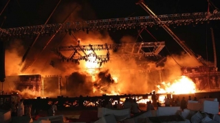 Festival... incendiar în India