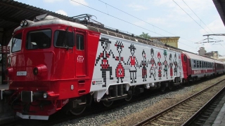 „Trenul Mărțișor” sosește la Constanța