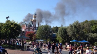 Incendiu în parcarea Disneyland din SUA - șapte intoxicați cu fum