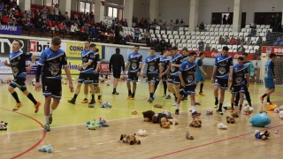 HC Dobrogea Sud invită suporterii să aducă jucării la sală