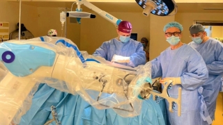 Chirurgie robotică, în secţia Clinică de Ortopedie şI Traumatologie a Spitalului Județean Constanţa