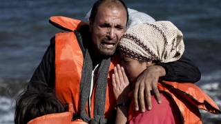 Imigranți înecaţi în Marea Egee