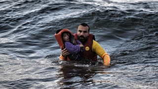 Imigranţi înecați în Marea Egee