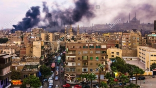Incendiu devastator la Cairo