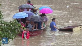 Inundaţii în China: 1,6 milioane de strămutaţi şi cel puțin 63 de morți