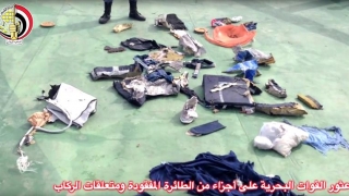 Ipoteza unei explozii în avionul EgyptAir, susținută de examinarea resturilor umane