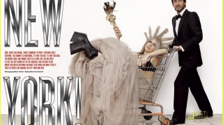 Lady Gaga a defilat pentru Marc Jacobs, la New York