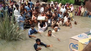 Luați de ape în Pakistan
