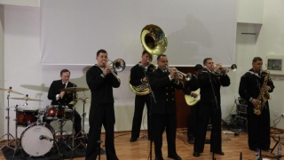 Marinari americani în concert la Universitatea „Ovidius“