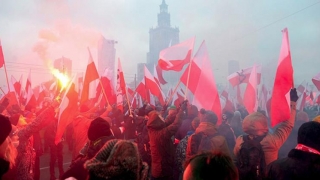 Marș cu influențe fasciste în Polonia