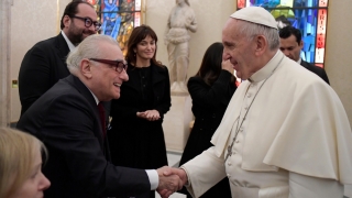 Martin Scorsese a avut o întrevedere privată cu Papa