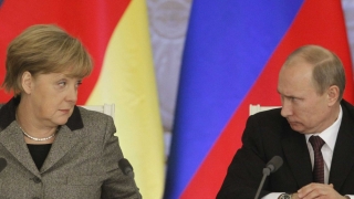 Merkel îi cere lui Putin să... influenţeze separatiștii ucraineni