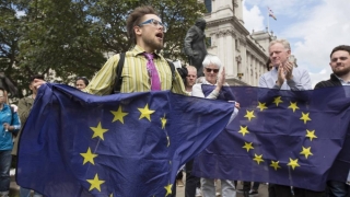 Mii de britanici au protestat împotriva ieşirii din UE