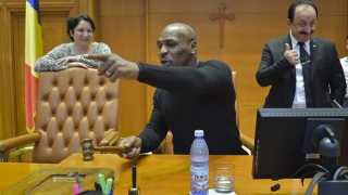 Mike Tyson s-a întâlnit cu românii foști campioni mondiali la box profesionist