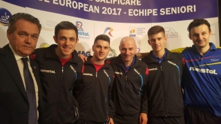 Naționala masculină de tenis de masă, neînvinsă în preliminariile CE 2017