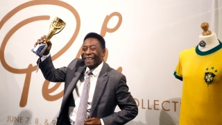 Colecția personală a lui Pele, vândută la licitație pentru 4,4 milioane de euro