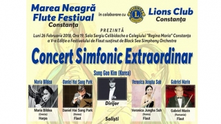 Iubitorii muzicii clasice, invitați la Festivalul de flaut Marea Neagră