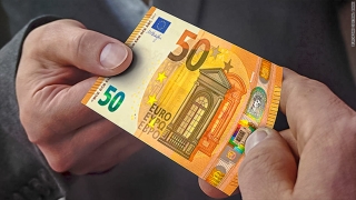 O nouă bancnotă de 50 de euro pe piaţa europeană