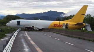 Un avion a ieșit de pe pista aeroportului din Bergamo