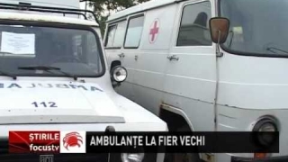 Peste 70% din ambulanțele României, vechi de aproape opt ani