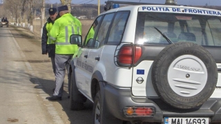 Polițiștii au confiscat un Mercedes furat din Italia
