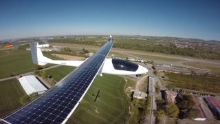 Primul avion solar din lume, în turneu de promovare a #„future is clean”!