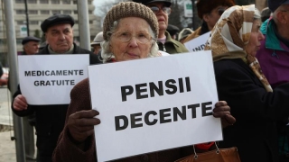 Protest al pensionarilor. Printre revendicări - mai multe bilete de tratament