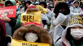 Protest antiprezidențial uriaș la Seul