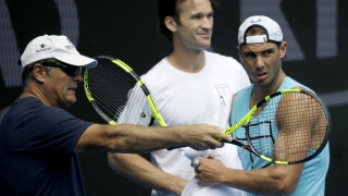 Rafael Nadal vine la Australian Open fără antrenorul Toni Nadal