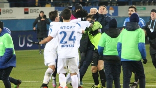 Sancțiuni pentru incidentele de la finalul meciului FC Viitorul - CS U. Craiova