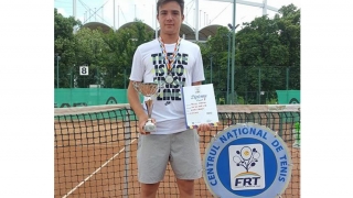Tenismanul Ștefan Paloși, vicecampion național U16