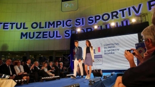Ținută elegantă pentru olimpicii români