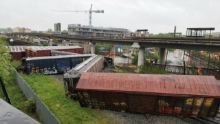 Tren cu substanţe toxice, deraiat lângă Washington