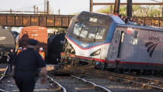 Tren de pasageri deraiat în SUA