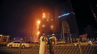 Turnuri în flăcări în emiratul Ajman