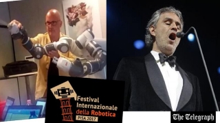 Un dirijor robot vs un tenor celebru. A câştigat robotul