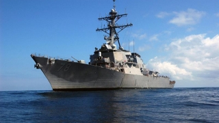 „USS Porter“ şi corveta „Horia Macellariu“ se luptă în Marea Neagră