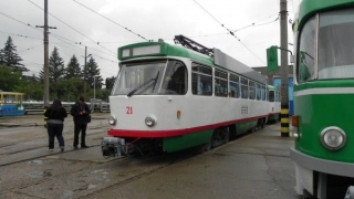 Un tramvai a fost folosit ca spațiu pentru educație rutieră preventivă
