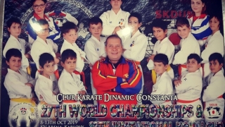Şapte medalii mondiale pentru CS Karate Dinamic Constanţa