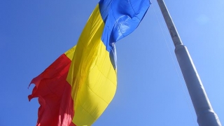 Tricolorul românesc a fluturat pe Marele Zid chinezesc