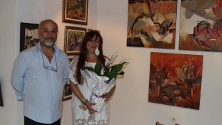 Eusebio Spînu și Ioana Streinu vă invită să admirați... „3”, pictură și ceramică