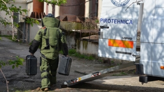 Alertă cu bombă în fața Spitalului Județean Vaslui