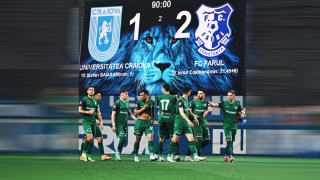 Universitatea Craiova, învinsă de Farul Constanţa cu 2-1, în play-off Superligii
