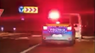 Şofer oprit pe un câmp cu focuri de armă, la Constanța
